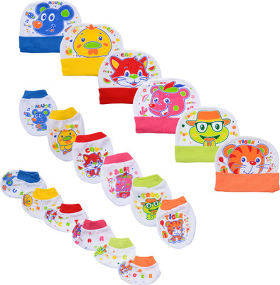 

Joymart Joy Mart Unisex Cap (Multi-Coloured, 3-6 Months, JMA74)(Multicolor)
