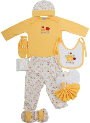 MeeMee Pampering Present For New Borns(Yellow)