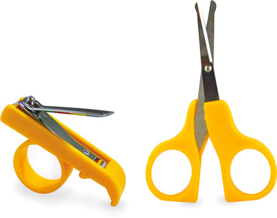 

Littles Nail Clipper & Scissor Set(Yellow)