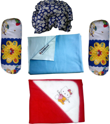 

Xchildhood Newborn Baby care Combo Set .(Multicolor)