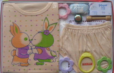 

Love Baby Baby Care Combo(Peach)