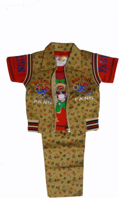 

Ceffon New Born Baby Cotton Clothes(Multicolor)