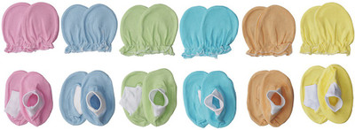 

Aarushi Hosiery Cotton Baby Booties and Mittens(Multicolor)