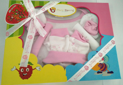 

Mini Berry 6-pcs Gift Set NewBorn(Pink)