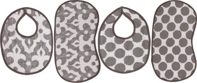 

Bacati Bibs/Burpies(Grey)