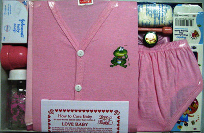 

Love Baby Baby Care Combo(Pink)