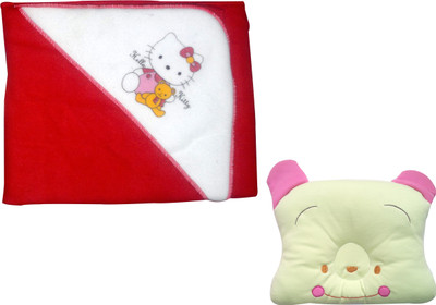 

Xchildhood New born baby blanket,baby head pillow(Multicolor)