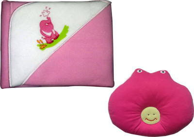 

Xchildhood New born baby blanket,baby head pillow(Multicolor)