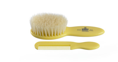 

Kent Baby Hair Brush & Comb Set(Yellow)