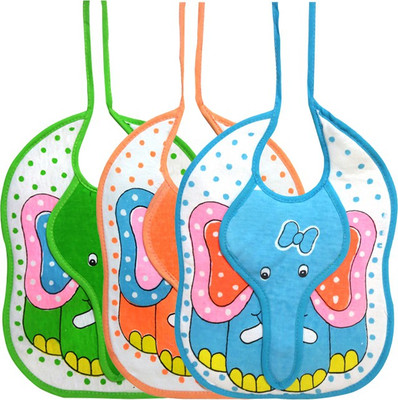 

DCS Little Woollen Elephant Bibs For Kids Combo (Pa)(Multicolor)