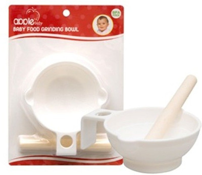 

Apple Baby Baby Food Grinding Bowl(White)