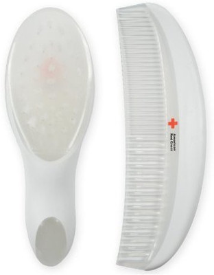 

The First Year American Red Cross Comfort Care Comb And Brush(Silver)