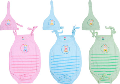 

Joymart Joy Mart Unisex Romper (Multi-Coloured, 3-6 Months, JMA125)(Multicolor)