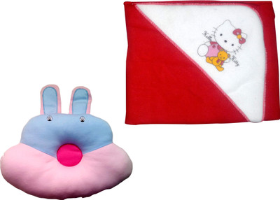 

Xchildhood New born baby blanket,baby head pillow(Multicolor)