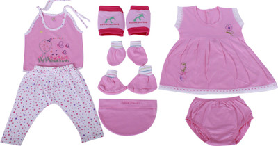 

Jo Kids Wear Baby Girls Gift Pack ( 6 Pcs)(Pink)