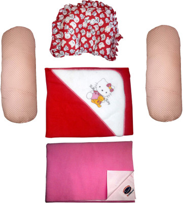 

Xchildhood Newborn Baby Care Combo Set .(Multicolor)