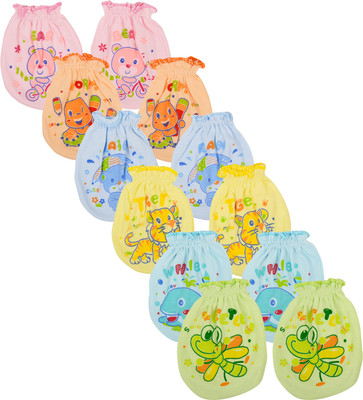 Joymart Joy Mart Unisex Mitten, 1 Pack of 6 Pairs of Mittens(Multicolor)