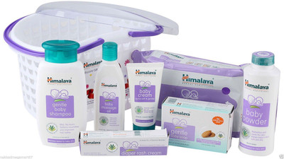Himalaya Babycare Basket Gift(White)