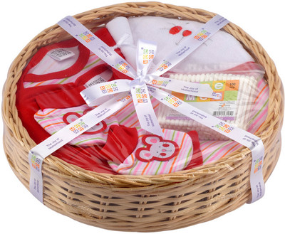 

MeeMee Baby Gift Set(Red, White)