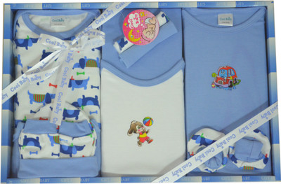

Cool Baby 10 pcs gift set(Blue)