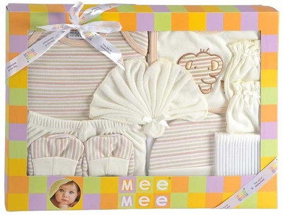 

MeeMee Pampering Present For New Borns(Cream)