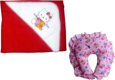 

Xchildhood New born baby blanket,baby head pillow(Multicolor)