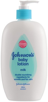 Johnson baby lotion shop white