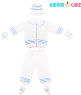 

KiddosCare Babys Woolen Sweater(White)