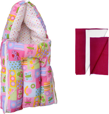 

Orange and Orchid Baby Combo(Multicolor)