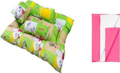 

Orange and Orchid Baby Bedding Combo(Green)