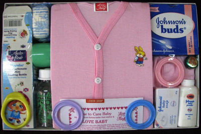 

Love Baby Baby Gift Set(Pink)