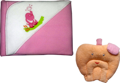 

Xchildhood New born baby blanket,baby head rai pillow(Multicolor)