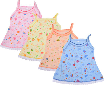 

Joymart Joy Mart Baby Girls' Cotton Clothing Set (Multi-Coloured, 3-6 Months, JMA115)(Multicolor)