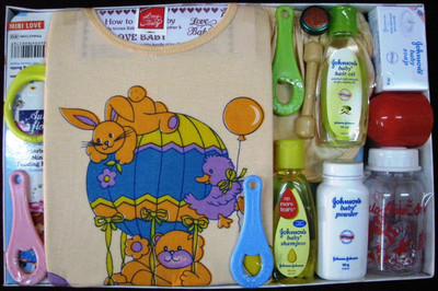 

Love Baby Baby Gift Set(Peach)