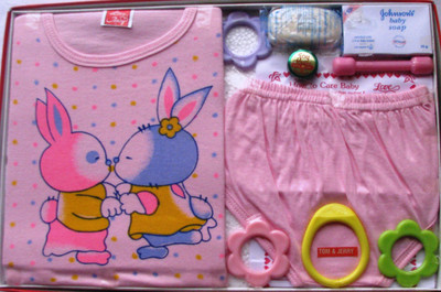 

Love Baby Baby Care Combo(Pink)