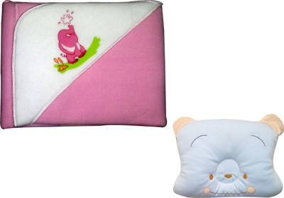 

Xchildhood New born baby blanket,baby head pillow(Multicolor)
