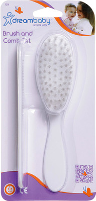 

Dreambaby Comb & Brush Set(White)