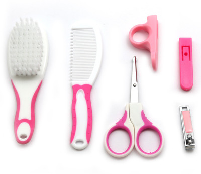 

Wishkey Grooming Set Inclusive of Brush, Comb & Manicure kit(Pink)