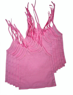 

Belle Girl 100% Cotton Jabla With Camisole Shoulder Strip Pink 12 Pcs(Pink)