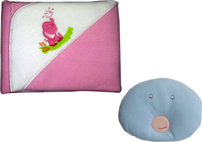 

Xchildhood New born baby blanket,baby head pillow(Multicolor)