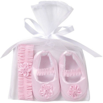 

Playette Satin Shoe and Headband Gift Set(Pink)