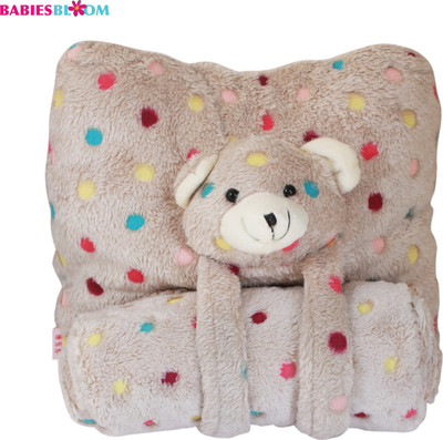

Babies Bloom Toy Pillow/Blanket Combo(Multicolor)