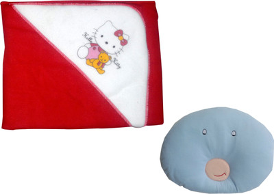 

Xchildhood New born baby blanket,baby head pillow(Multicolor)