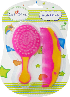 

1st Step Brush & Comb(Pink)