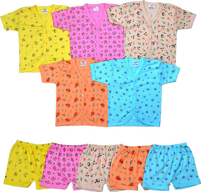 

Sathiyas Baby top & bottom(Multicolor)