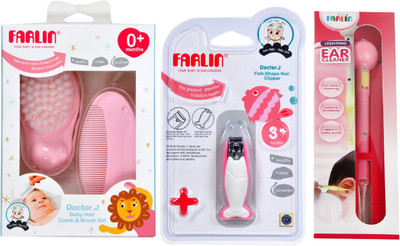 

Farlin Baby Grooming Combo(Pink)