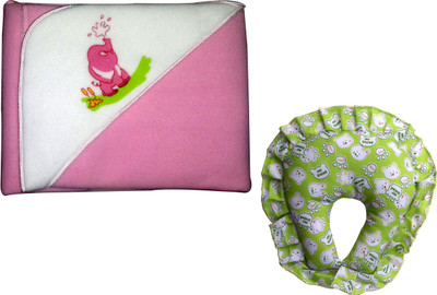 

Xchildhood New born baby blanket,baby head pillow(Multicolor)