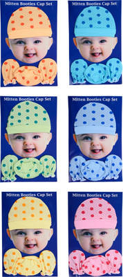 

Joymart Joy Mart Unisex Cap (Multi-Coloured, 3-6 Months, JMA82)(Multicolor)