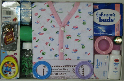 Love Baby Baby Care Combo(Pink, White) Love Baby Baby Care Combo(Pink, White)