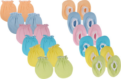 

Joymart Joy Mart Unisex Mitten and Socks Set, 6 Pairs of Mittens & Socks Set(Multicolor)